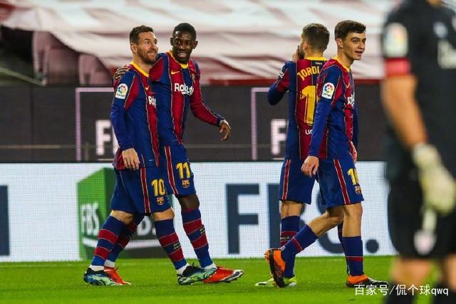 梅西独造球，巴萨客场斩落毕尔巴鄂