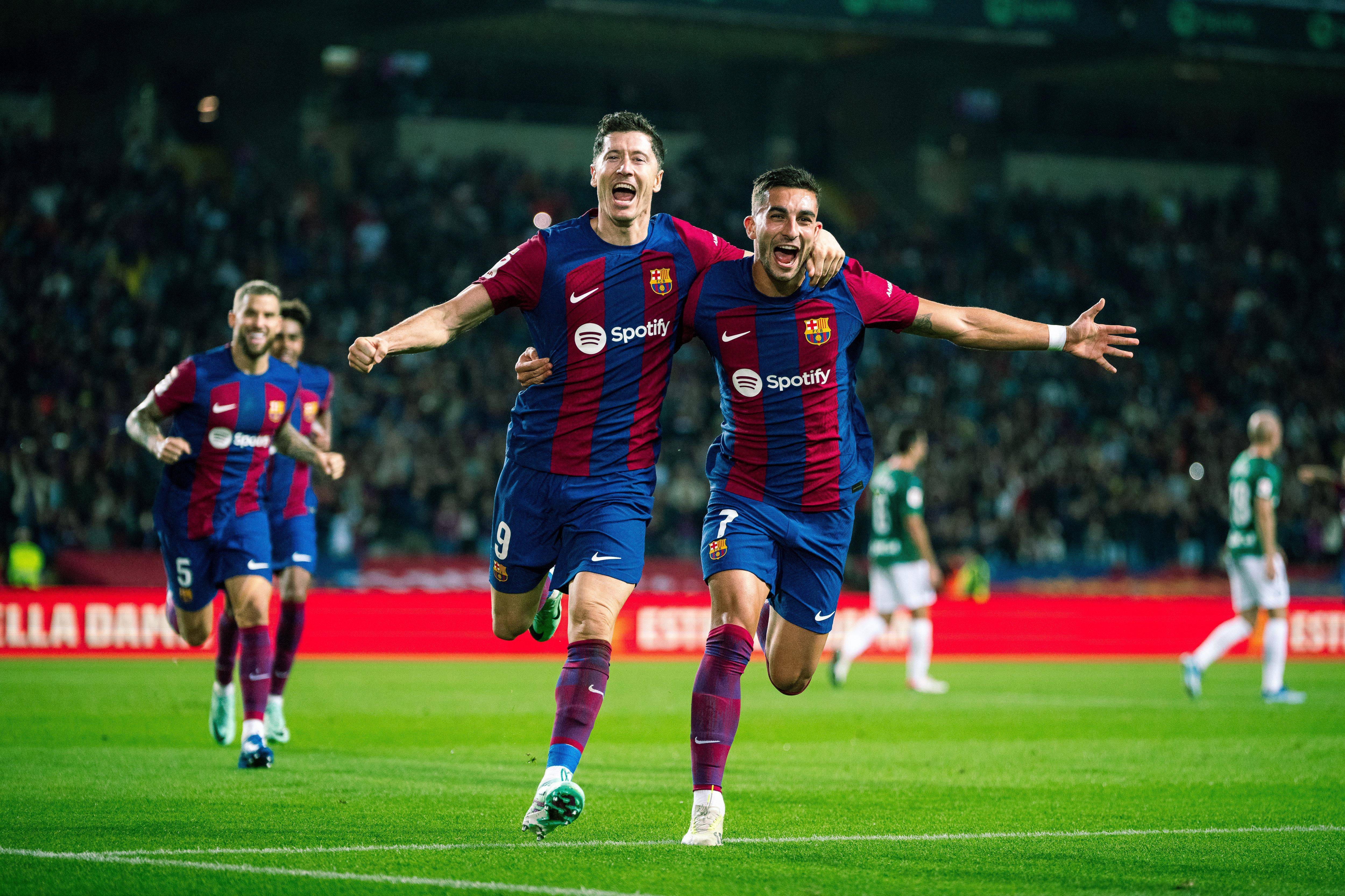 巴塞罗那在近期的比赛中取得连胜